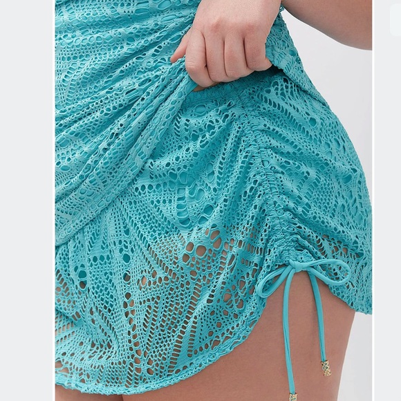 Cacique Other - Cacique Crochet Drawstring swim skirt bottom